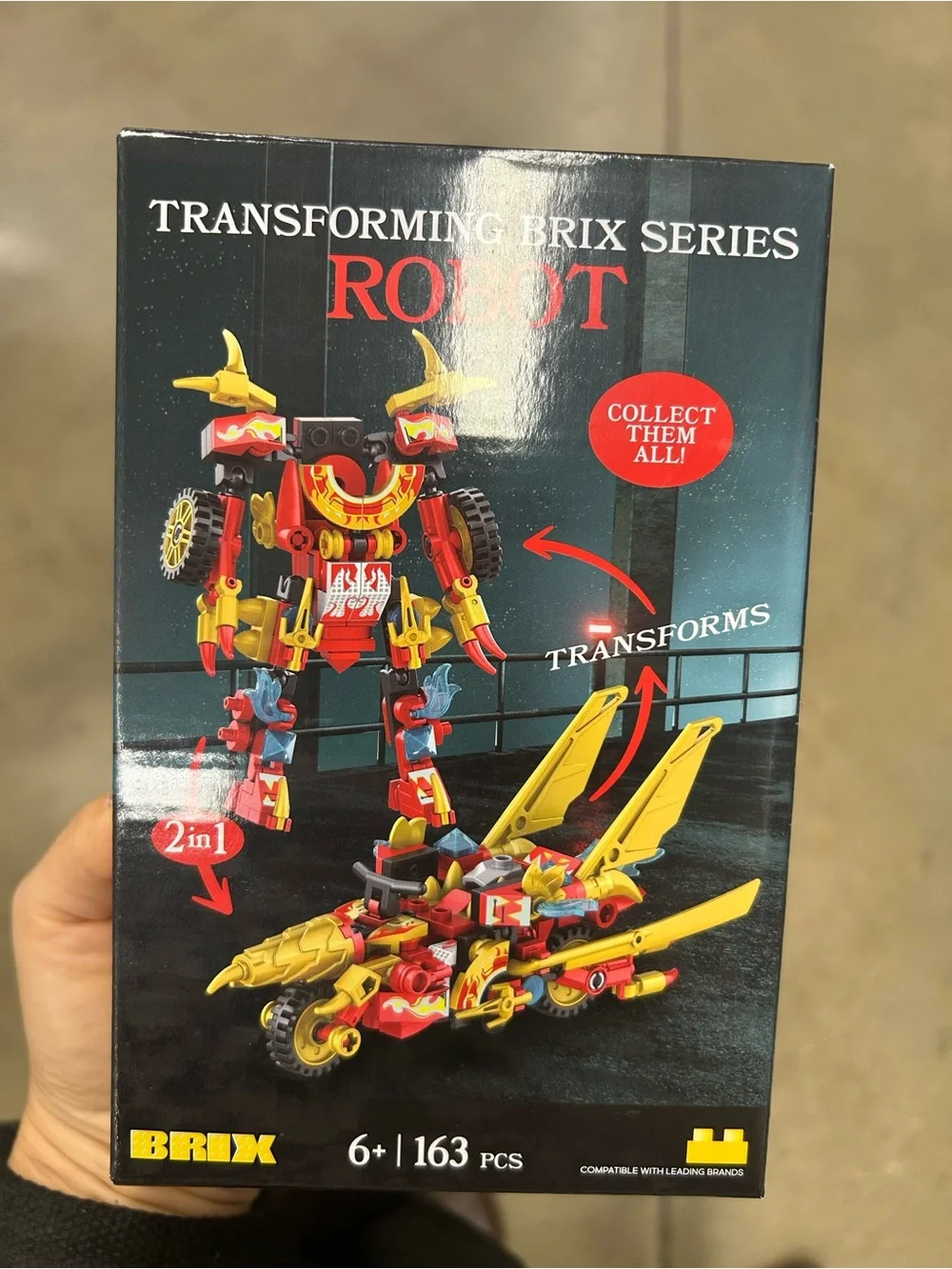 Transforming Robot Building Set